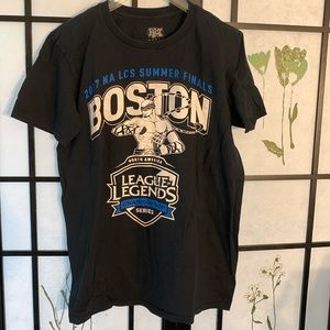Riot games shirt, 2017 North America Boston finals